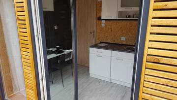Фото номера Двухместный номер с 1 кроватью и балконом Апартаменты Na Wydmach. Spokój. Cisza. Las dookoła г. Хель 48