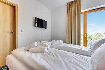 Фото номера Апартаменты с 3 спальнями Апарт-отели Baltic Sands - Aparthotel г. Хель 8